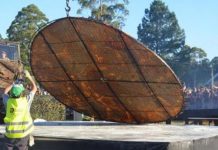 Agarra fuego sartén donde preparaban la torta más grande del mundo (VIDEO) paraguay