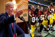 Trump pide no pagar a los jugadores de NFL que protestan en el himno estados unidos