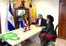 Director de Canal Zoom visita embajada de Nicaragua en Colombia nicaragua