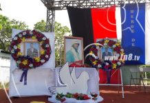 Bilwi: Militancia Sandinista rinden homenaje al joven Ulises Gogo nicaragua
