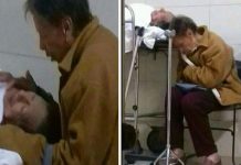 No te voy a dejar solo, le repite anciana a su marido en hospital mexico