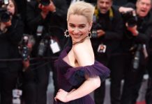 El imponente estilo de Emilia Clarke en su paso por Cannes francia