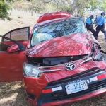 Cinco lesionados y daños materiales deja accidente en Nandaime accidente de transito