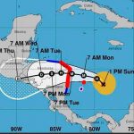INETER: El huracán «Iota» se acerca lentamente al Caribe nicaragua