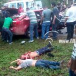 Violento encontronazo deja 3 personas fallecidas en Río San Juan nicaragua