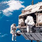 Dos astronautas de la NASA listos para caminata dominical espacial espacio