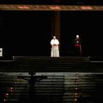 Papa Francisco realizó viacrucis sin fieles ante coronavirus vaticano