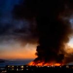 Incendio destruye parte del muelle de pescadores de San Francisco estados unidos