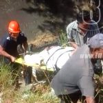 Adulto mayor en estado de ebriedad se precipita en un cauce de Managua nicaragua