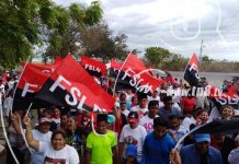 Tipitapa camina en celebración al Día Internacional de la Mujer nicaragua