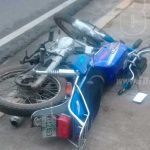 Motociclista resulta gravemente lesionado, en Diriamba nicaragua
