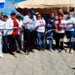 Población de Ciudad Sandino estrenan calle y campo de béisbol managua