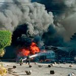 Agarra fuego planta de gas propano en Soyapango, El Salvador el salvador