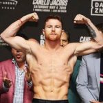 Mira los famosos que acompañaron a Canelo Álvarez en su pelea boxeo