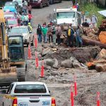 Continúa rehabilitación vial tras impacto de Eta en Panamá panama