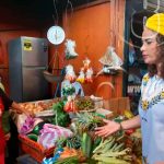 Actividad comercial dinámica en mercado Virgen de Candelaria nicaragua