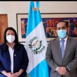 Embajador de Nicaragua visita a Ministra de Educación de Guatemala nicaragua