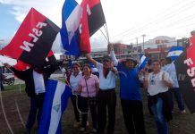 Sandinistas se toman rotondas