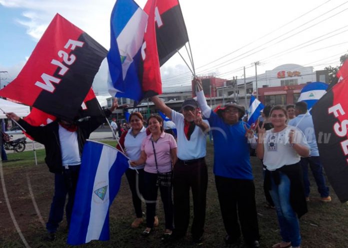 Sandinistas se toman rotondas