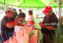 Plaza 22 de agosto es sede de la feria del mar nicaragua