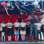 Realizan cantanta a la patria en San Rafael del Sur nicaragua