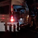 Fuerte accidente deja dos personas lesionadas en el km 29 de la carretera sur nicaragua