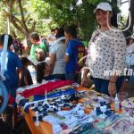 Familias de la comunidad Los Cedros visitan feria de descuento nicaragua