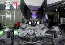 Empresa ecuatoriana hace realidad el coche de Batman dubai