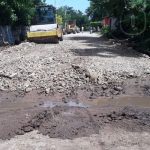 Alcaldía de Juigalpa, rehabilita calles del barrio Macadán nicaragua