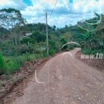 Inauguran tramo de 6 km de camino rural en Jinotega nicaragua