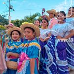Las pastorelas visitan el Parque Nacional de Ferias nicaragua