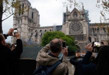 Notre Dame tendrá su primera misa pero con cascos europa