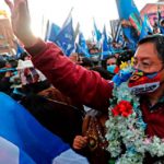 Bolivia: MAS celebra victoria electoral con multitudinario acto bolivia