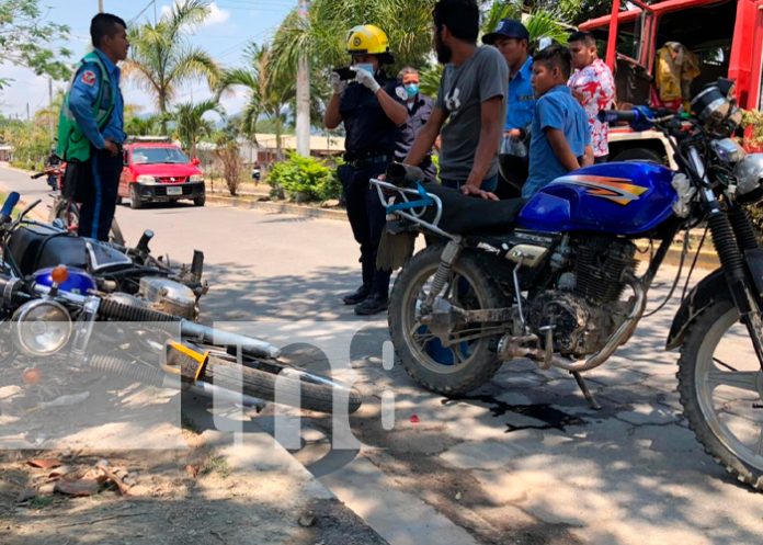 nicaragua, jalapa, accidente de transito, lesionado,