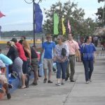 Capitalinos disfrutan de los diferentes espacios familiares del Puerto Salvador Allende capitalinos disfrutan