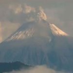 Las cenizas del volcán Sangay afectan a tres provincias de Ecuador ecuador
