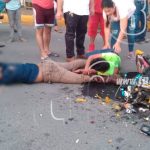 Motociclista muere al estrellarse contra un autobús en Santo Tomás Chontales nicaragua