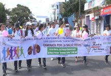 Realizan caminata en Estelí por el Día Mundial del Riñón nicaragua
