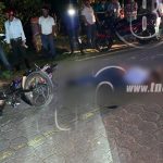 Motociclista fallece al impactar contra un caballo en Santo Domingo, Chontales nicaragua