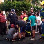 Bomberos unificados realizan demostración y exhibición de medios en Carazo nicaragua