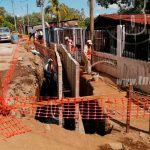 Supervisan obra de mejoramiento de drenaje pluvial en Managua nicaragua