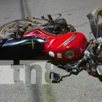 Choque entre dos motocicletas deja dos personas lesionadas en Juigalpa nicaragua