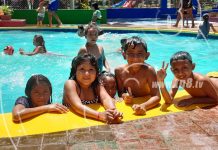 Familias disfrutan la tarde del domingo en centro recreativo Xilonem nicaragua