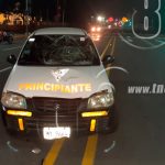 Peatón en estado crítico tras ser impactado por un auto en Managua nicaragua