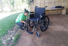 Nueva Guinea: Entregan sillas de ruedas a personas con alguna enfermedad nicaragua