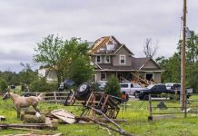 Ascienden a 12 personas heridas por tornados en EE.UU. eeuu