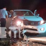 Fuerte accidente de tránsito en carretera norte deja varios lesionados nicaragua