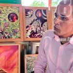 Artista nicaragüense Wilber Campos presentó su catálogo de pinturas nicaragua