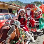 MINED efectuó colorido carnaval navideño en Jinotega nicaragua