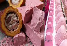 Japón realiza lanzamiento novedoso: chocolate rosa por el día de San Valentín japon